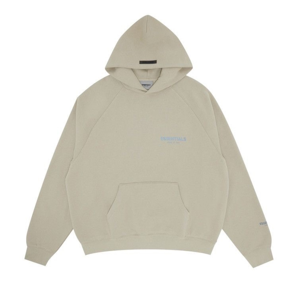 Essentials Men's Beige Hoodie